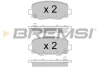 Гальмівні колодки зад. Fiat 500X/Jeep Renegade 14- (TRW) BREMSI Bremsi BP3604 (фото 1)