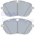 Комплект гальмівних колодок передн, DS DS 4 II, DS 7, DS 9, N°4 CITROEN C5 AIRCROSS, C5 X OPEL ASTRA L, GRANDLAND / GRANDLAND X PEUGEOT 3008, 3008 II, 308, 308 II, 308 III 1.2-Electric 09.13- DELPHI Delphi LP3518 (фото 1)