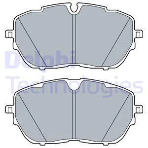 Комплект гальмівних колодок передн, DS DS 4 II, DS 7, DS 9, N°4 CITROEN C5 AIRCROSS, C5 X OPEL ASTRA L, GRANDLAND / GRANDLAND X PEUGEOT 3008, 3008 II, 308, 308 II, 308 III 1.2-Electric 09.13- DELPHI Delphi LP3518