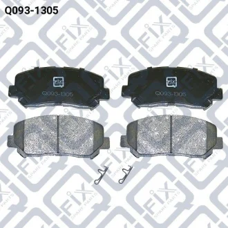 Колодки гальмівні передні дискові Q-fix Q0931305