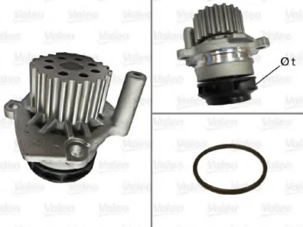 VALEO VW помпа води Amarok,Golf VI,Caddy III,IV,Passat,Crafter,Skoda Octavia,T5 2.0TDI 07- Valeo 506974
