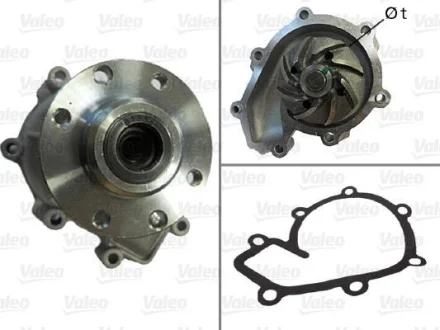 VALEO DB помпа води OM601/603 W124/201/140 85- 308D/408D/508D Valeo 506060