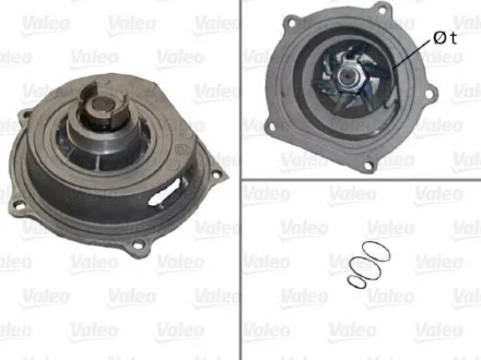 VALEO ROVER Помпа води 200/400/600,Honda,LandRover Valeo 506320