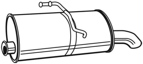 CITROEN Глушник BERLINGO 05-, PEUGEOT WALKER 23289