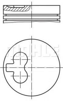 Поршень MAHLE / KNECHT 021 66 03
