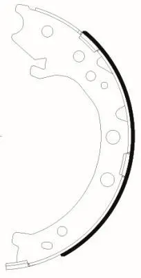 Гальмівна колодка ACURA RDX HONDA CR-V II, CR-V III, CR-V IV, CR-V V, ELYSION 1.5-3.5 09.01- TEXTAR 91083100 (фото 1)
