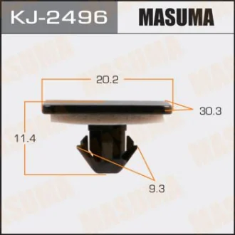 Кліпса пластикова MASUMA KJ2496