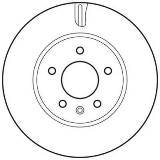 JURID диск гальмівний передн.Opel Antara,Captiva Jurid 562671JC