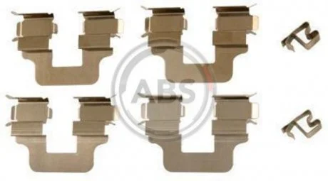 Р-кт гальм. колодок зад. Chrysler Voyager/Opel Combo 05- A.B.S. 1245Q
