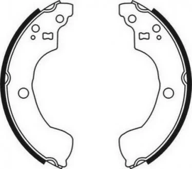 Гальмівні колодки, барабанні ABE C01051ABE