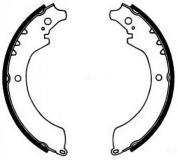 Гальмівні колодки, барабанні ABE C06007ABE
