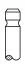 Клапан випускний DAF MX300 42.55x9.925xd168.66 grad30 AE V95210 (фото 1)