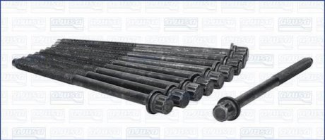 Комплект болтов ГБЦ HONDA ACCORD (VIII,IX) 2.4i, CIVIC (VIII,IX) 1.6, 1.8i (10шт AJUSA 81041700