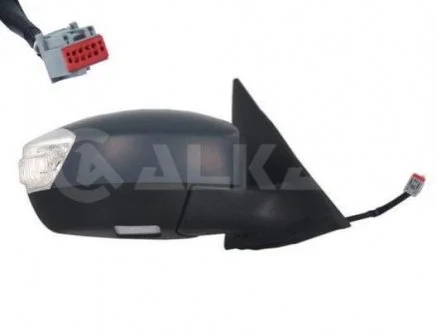 Зеркало правое эл.рег.,грунт.,обогрев.,с указ.поворота,складное, выпуклое ALKAR 6130134