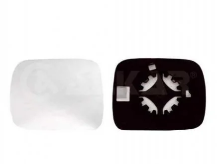 Вкладиш дзеркала лівий, випуклий 145 X 185 ALKAR 6 401 546