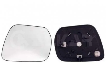 Вкладиш дзеркала лівий, випуклий + обогрів ALKAR 6 431 938