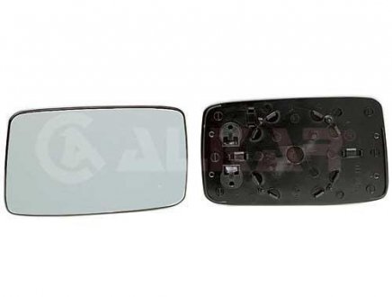 Стекло зеркала прав. с пласт. держателем, с подогревом, выпуклое ALKAR 6432125 (фото 1)