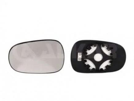 Стекло зеркала лев./прав.+держатель, с подогревом, выпуклое ALKAR 6433548 (фото 1)