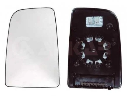 Вкладыш зеркала левый,выпуклый,обогрев., SOPORTE REDONDO MB[OE A002-811-5233  ] ALKAR 6441994