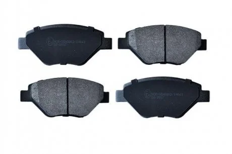 Колодки гальмівні передні дискові 1,4 8V/16V Megane II 2002- ASAM 55463