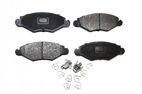 PEUGEOT Тормозные колодки передн. 206 98- ASAM 71382