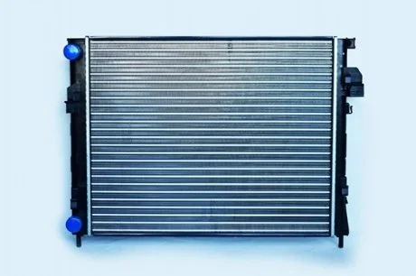 Радіатор води Trafic/Vivaro 1.9 dTI/dCi 01> (-AC) ASAM 75376