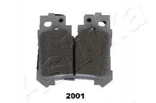 Гальмівні колодки зад. Lexus LS 06- 4.6-5.0 ASHIKA 51-02-2001