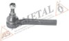 Наконечник тяги рульової (L) Opel Astra H 1.2-2.0 04-10 (L=140mm) ASMETAL 17OP1010 (фото 1)