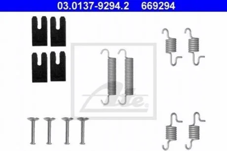 Комплектуючі для гальмівних колодок ATE 03.0137-9294.2