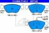 Гальмівні колодки, дискові ATE 13.0460-7140.2 (фото 1)