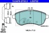 Комплект тормозных колодок, дисковый тормоз CERAMIC LD2732 / ATE 13.0470-2732.2 (фото 1)