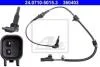 Датчик ABS передн Лів/Прав CHEVROLET MALIBU OPEL INSIGNIA A, INSIGNIA A COUNTRY SAAB 9-5 1.4-2.8 07.08- ATE 24.0710-5015.3 (фото 1)