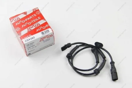 Датчик ABS передн Лів/Прав RENAULT KANGOO BE BOP, KANGOO EXPRESS, KANGOO II 1.5D-1.6LPG 02.08- AUTLOG AS4380