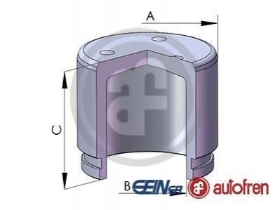 Поршень гальмівний задн. (35x49) Chevrolet Epica, Evanda 2.0-2.5 02- AUTOFREN D025509