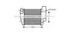 Інтеркулер Audi A6 2.7D/3.0D 04-11(AVA) AVA COOLING AIA 4302 (фото 1)