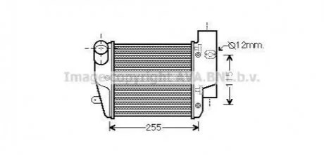 Інтеркулер Audi A6 2.7D/3.0D 04-11(AVA) AVA COOLING AIA 4302