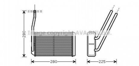 Радiатор опалення AVA AVA COOLING AU 6177