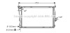 Радиатор охлаждения двигателя 3SERIES E46 ALL MT 98-05 (Ava) AVA COOLING BWA2278 (фото 1)