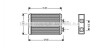 Радiатор опалення AVA AVA COOLING BWA 6210 (фото 1)