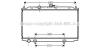 Радиатор охлаждения двигателя NIS ALM2/PRIM3 15/6/8 00- (Ava) AVA COOLING DN2215 (фото 1)