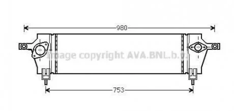 Интеркулер AVA AVA COOLING DNA 4333