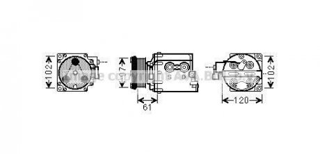 FD CONN 07- Компрессор AVA AVA COOLING FDA K436