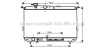 Радиатор охлаждения HYUNDAI SONATA IV (EF) (98-) 2.0-2.7 (AVA) AVA COOLING HYA2107 (фото 1)