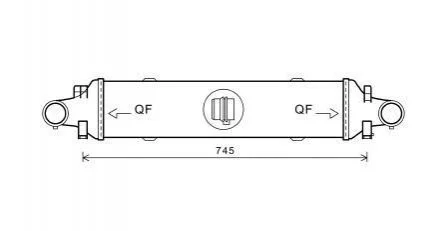 Інтеркулер AVA COOLING MSA 4593