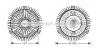 MS W163 ML320/350 ‘98- Муфта вентилятора системы охлаждения AVA AVA COOLING MS C421 (фото 1)