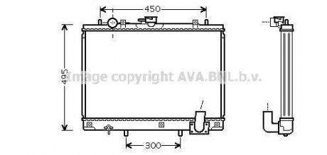 Радiатор AVA AVA COOLING MT 2161