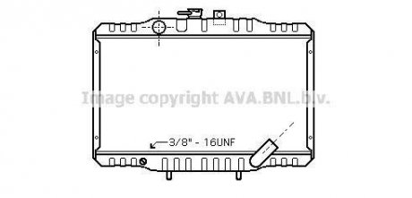 Радiатор AVA AVA COOLING MTA 2062