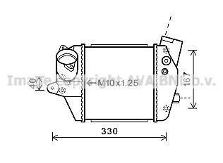 Интеркулер AVA AVA COOLING MZA 4243