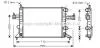 Радиатор охлаждения OPEL (AVA) AVA COOLING OLA2303 (фото 1)
