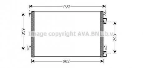 Радiатор кондицiонера AVA AVA COOLING OLA5397